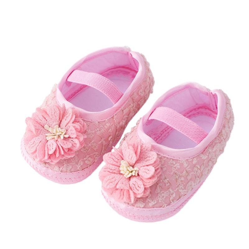 Infant Baby First Walker Shoes Non-slip Princess Shoes