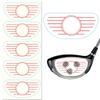 Golf Training Aids for Woods Irons and Putters Golf Impact Tape Labels Golf Club Impact Stickers Swing Tape for Practice