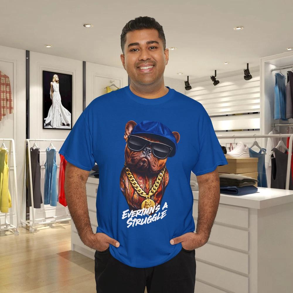 Rapper Bulldog Graphic Tee TShirt S