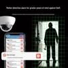 Dahua 4MP Starlight Fixed-Focus Vandal-Proof IP Dome Network Camera CN Plug (adapter Included)