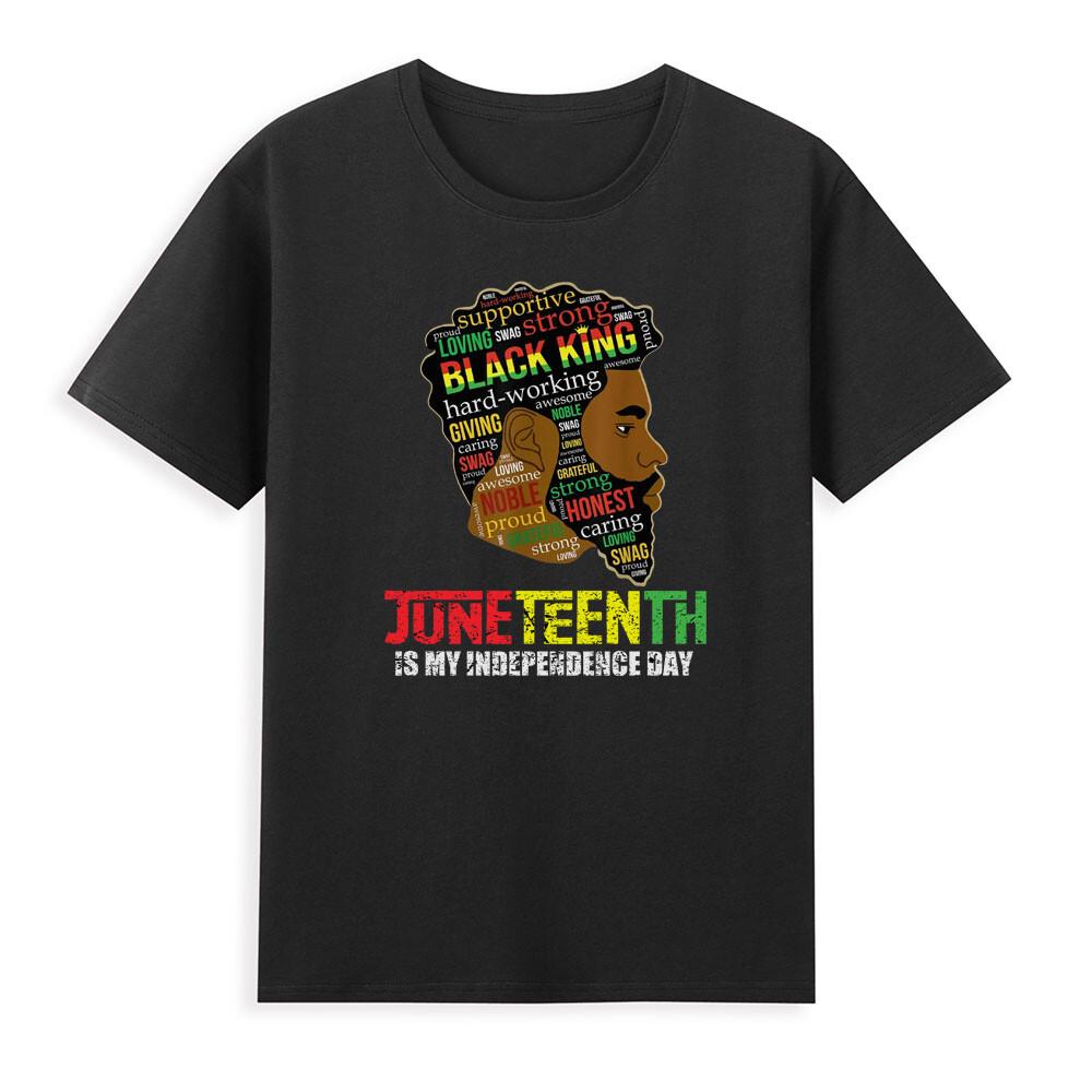 Juneteenth Is My Independence Day Black Freedom 1865 Gift Vintage Unisexs Tshirt S