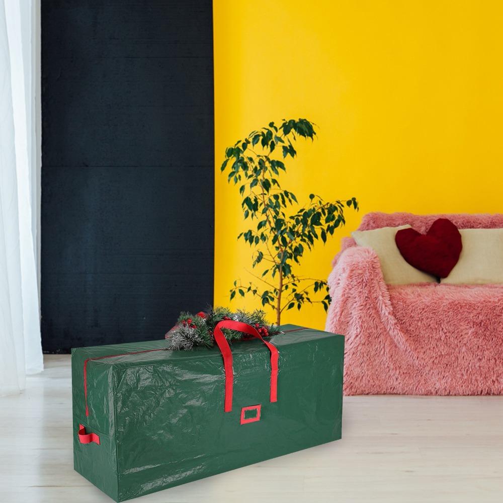 Big Size Christmas Tree Storage Bag Zippered Christmas Wreath Sacks Xmas Furniture Packs  Storing