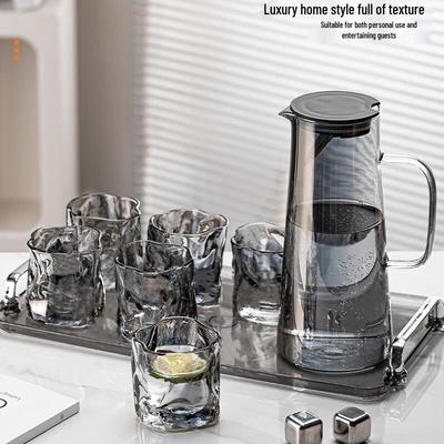 High Borosilicate Glass Water Pitcher Set