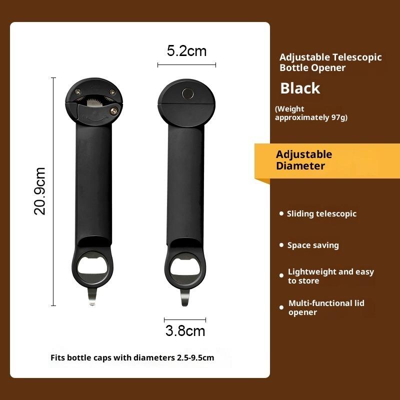Multifunctional Bottle Opener Magnetic Can Opener Canned Open Lid Open Screw Cap Open Lid Beer Bottle Opener Screw Cap