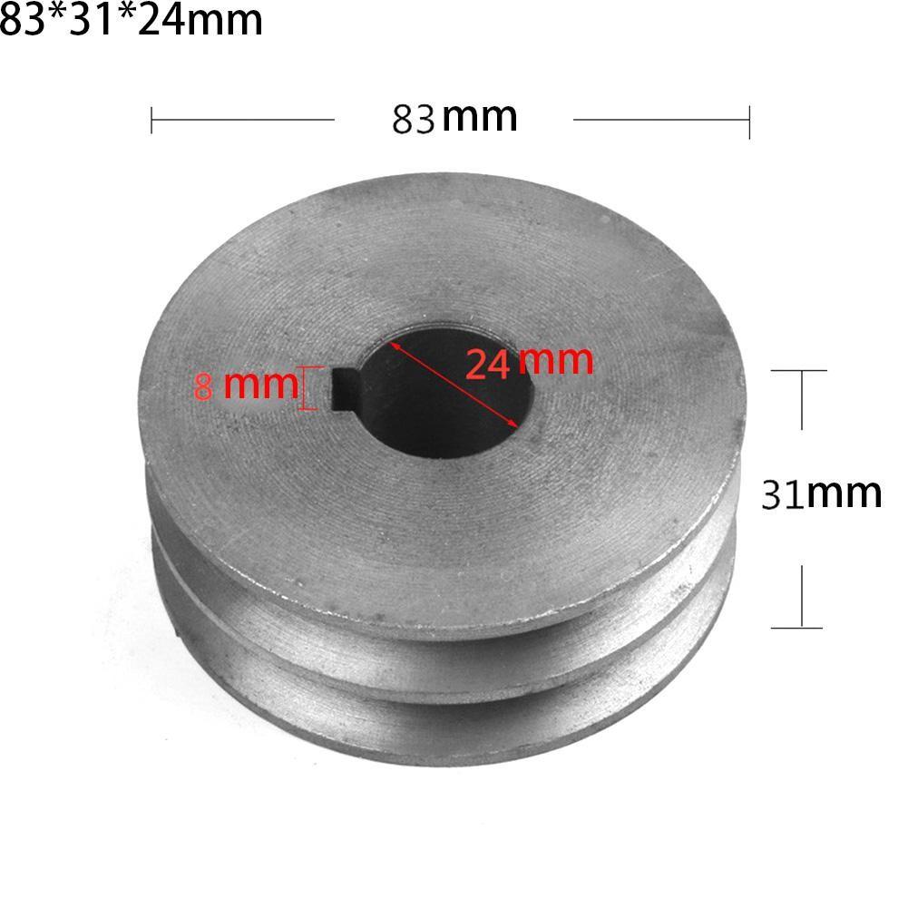 Řemenice klínového řemenu průměr 50 mm - 100 dvojitá drážka řemenice motoru