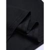 Men's Large Black T-Shirt with Calvin Logo Print-Casual Street Style Suitable for Easter, Halloween, Thanksgiving, Etc.