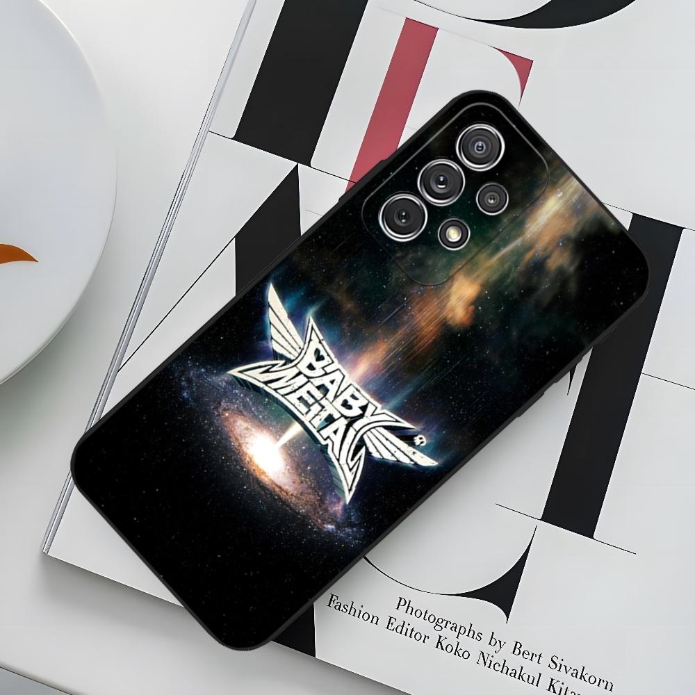 

B-BABYMETAL R-Rock Band Phone Case for Sumsung Galaxy S24 S23 S22 S21 S20 A24 A34 N20 M54 A54 A53 Fe Plus Ultra Black Soft Cover samsung s21