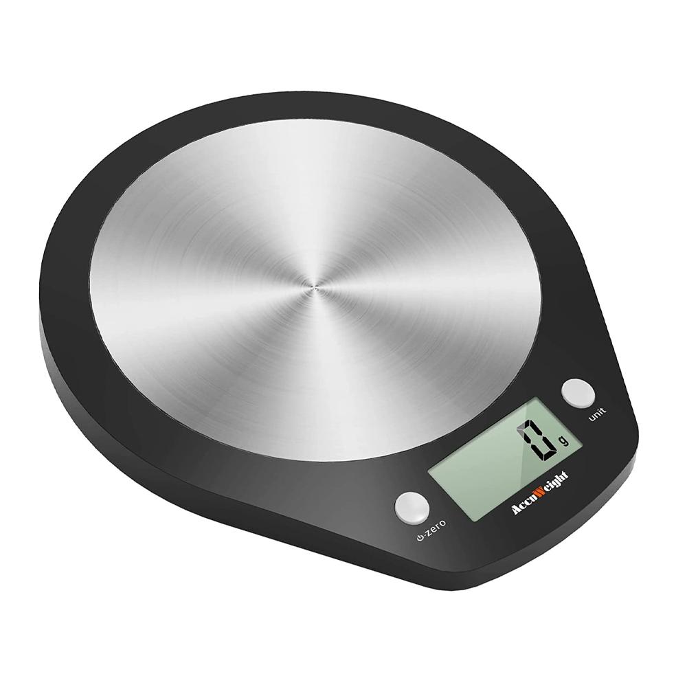 Round Glass Kitchen Scale 5 Kg
