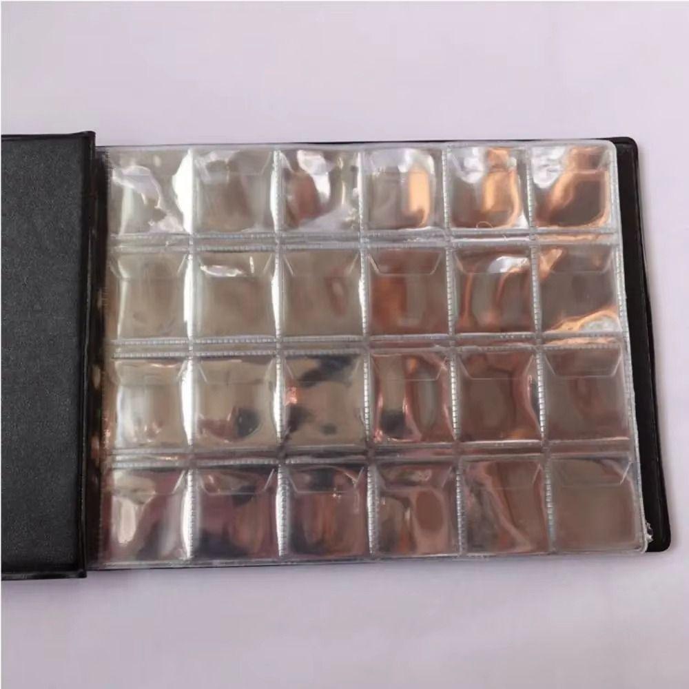 Transparent PVC Coin Album Holders 240 Pockets Coin Collection Book  Currency Collection
