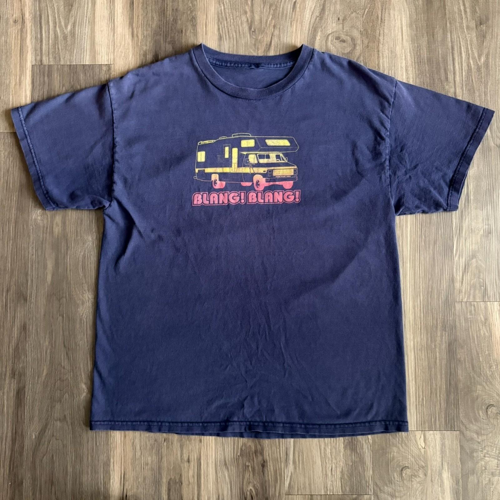 Spring Breakers 2012 Movie Alien Men s Size L Faded Blang Blang Rare Unisex T-Shirt XXXL