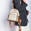 Top Handle Ethnic Style Shoulder Bag Pu Mini Travel Backpack Japanese Women Casual Backpack  Lady