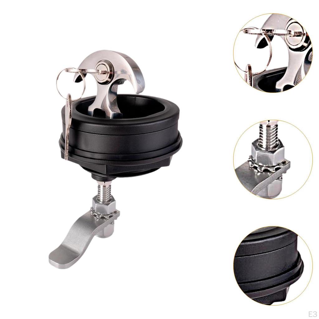 Boat Deck Latch cam Replacement Marine Grade T Handle Premium