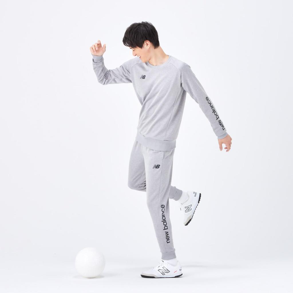 Casual Pants Team Sweat Pants JMPF2381 Soccer Gray L [New Balance] (GR)