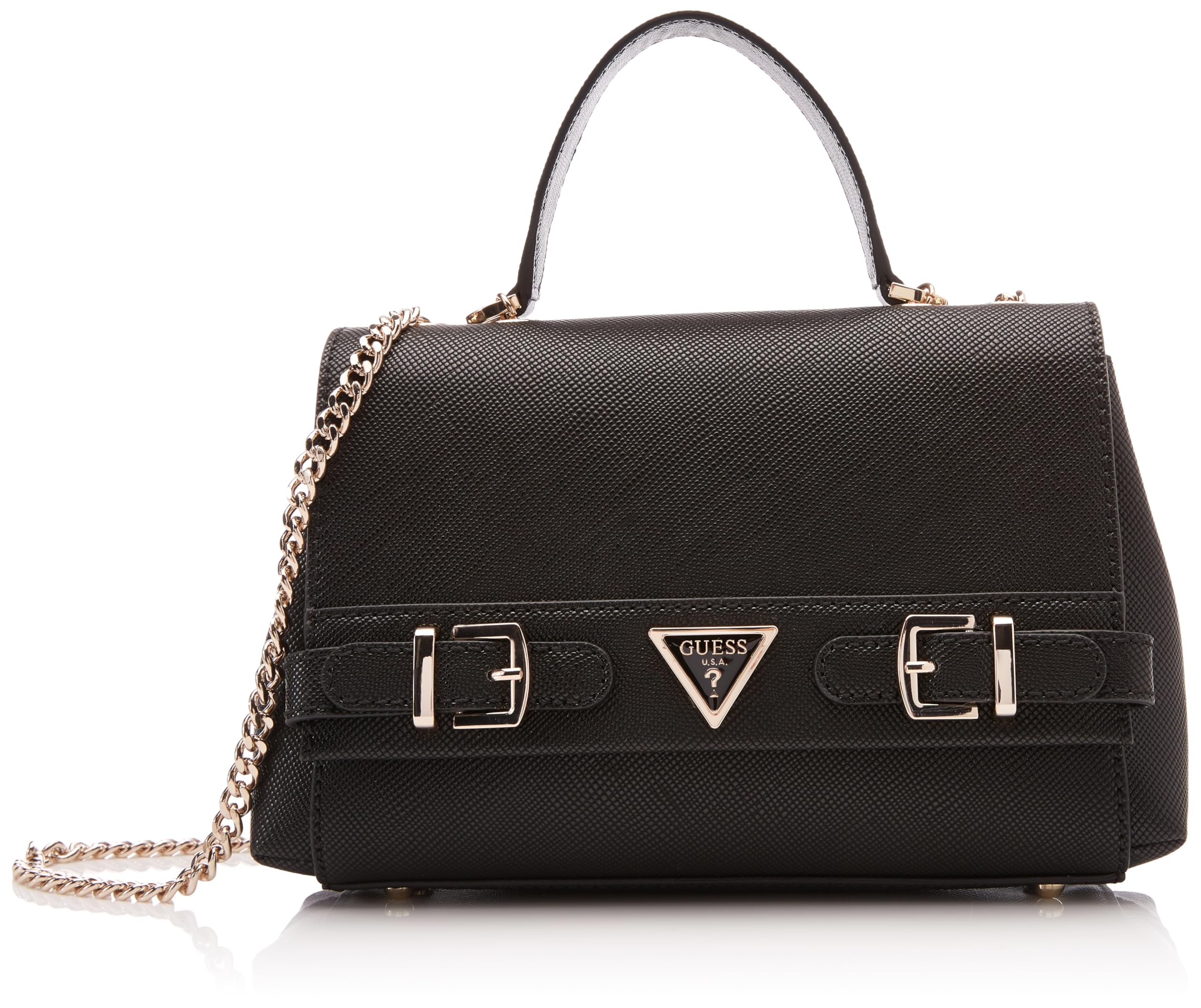 

Shoulder Levante Convertible Crossbody Flap BLA [Guess]