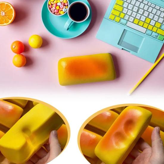 Sticky Stress Relief Toy Slow-Rise Rice Cake for Sensory Play And Anxiety Relief Stretchy Fidget Toy for All Ages