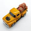 Fall Tiered Tray Decors Metal Truck with Fake Pumpkins Farmhouse Tiered Tray Decors for Thanksgiving Party Home Kitchens