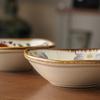 Mini Ceramic Flavor Dish Retro Vinegar Dish Multi-functional Mini Fruits Bowl  Household Use