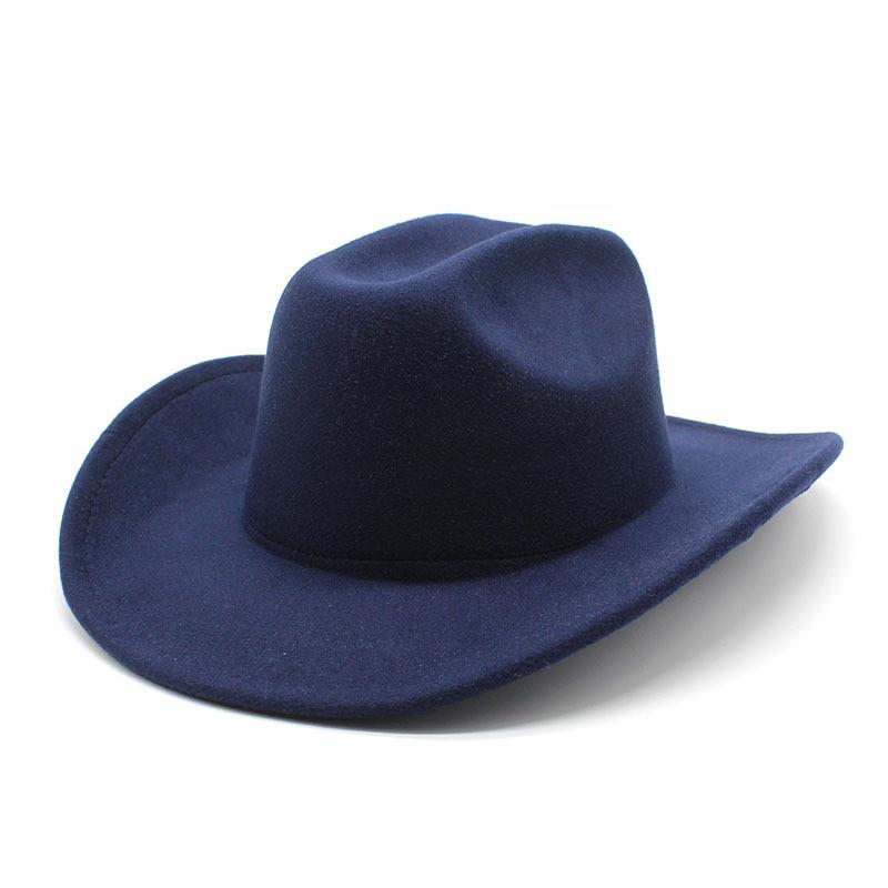 Style Cowboy Hat With Wide Brim For Summer Sun Protection And Breathability