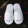 Disposable Coral Fleece Hotel Slippers - 100 Pairs