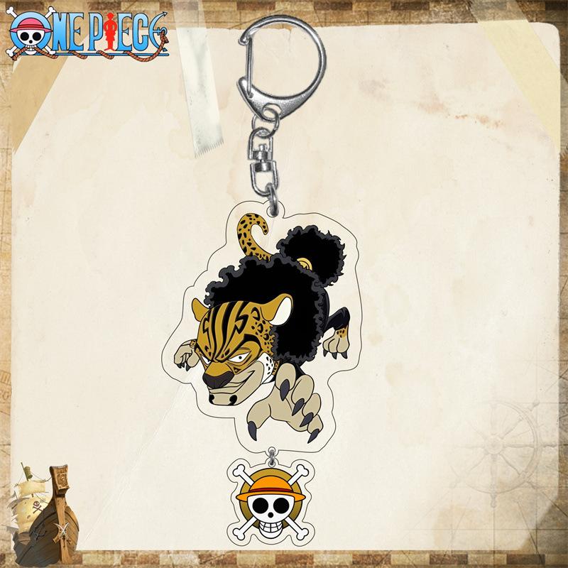 One Piece Luffy Acrylic Keychain - Chopper, Zoro, Anime/Manga, 2D Acrylic Keychain/Cartoon Keychain Gift