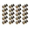 20PCS 9 X 8mm DIY Copper Rivets Round Head Nipple Nail Bag Shoes Accessories for LeatherGun Color 9