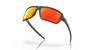 Oakley OO9129 Czarne Rubinowe 63mm Okulary Przeciwsłoneczne, Soczewka Kamuflażowa/Pryzmatyczna,