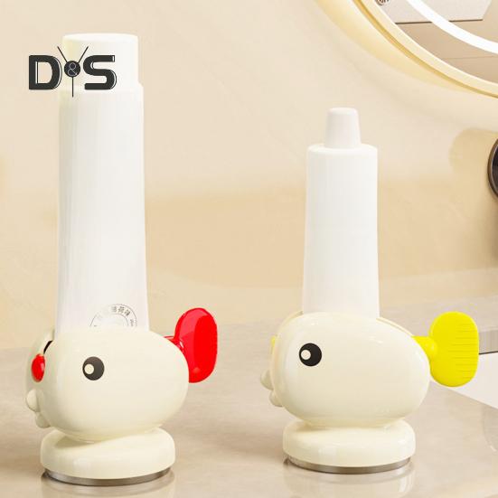 Whale Zahnpasta-Quetscher, Zahnpastatuben, Kosmetik-Mehrzweck-Extruder mit drehbarem Griff, Kosmetik-Abfallreduzierer