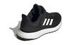 Adidas Pureboost Running Mesh Abrasion Resistant Breathable Low top Kids' Running Shoes Black White Kids' ID8494