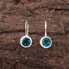 Apatite Handmade Silver Jewelry, 925 Sterling Silver Earring, Handmade Beautiful Gemstone Jewelry, Apatite Earring For Her
