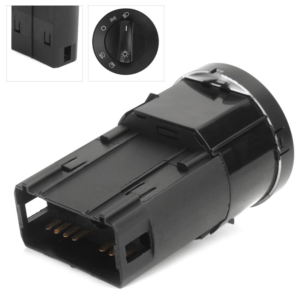Headlight Fog Light Switch 6Q0941531C Replacement for Caddy 2KA 2KH 2CA 2CH 2005‑2010