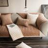 Winter Crystal Velvet Sofa Cushion Simple Four Seasons Universal Modern Light Luxury High-End Non-Slip Cushion Plush All-around Sofa Cover