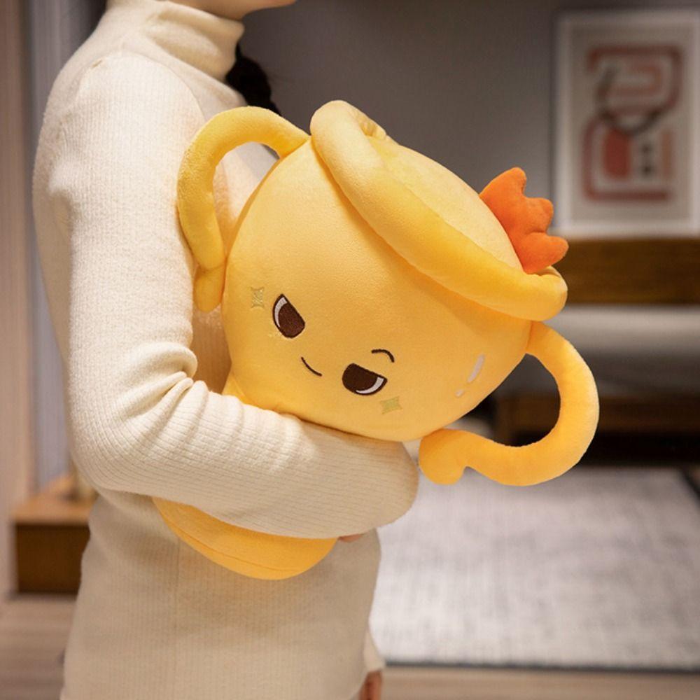 Simulation Trophy Shape Plush Doll PP Cotton Stuffed Animal Plush Toys  New Year