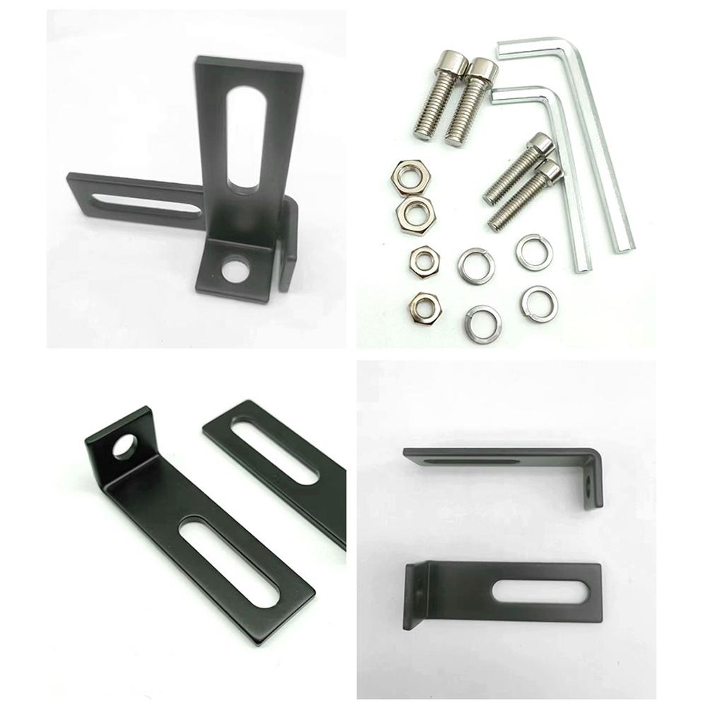 L Type Universal Motorcycle Electric Vehicle Mudguard Mounting Bracket Spotlight Signal Lamp Bracket Fixed Bracket Mount
