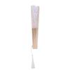 Lace Handheld Chinese Folding Fan Elegant Lace Hand Fan with Tassel for Women Wedding Decoration Dancing Party