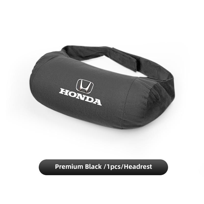 Car Neck Support Pillow Waist Pillow Auto Logo Seat Headrest For Honda Civic Accord Crosstour Spirior Odyssey Avancier UR-V CR-Z