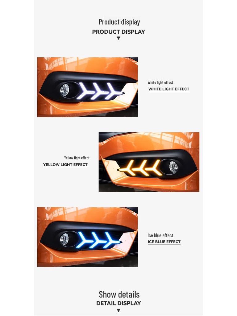 LED Daytime Running Lights for 2016-2018 10th Gen Honda Civic