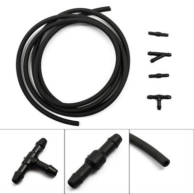 Tubo flessibile per parabrezza, tergicristallo, ugello per tubo flessibile per lavaggio, pompa, plastica ABS + gomma