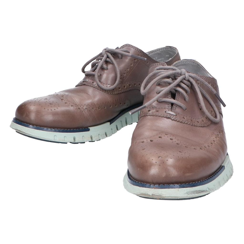 Cole Haan C39614 Zero Grand Remastered Oksfordy z czubkiem typu wingtip 8 Tornado/Niebieski chmur Używane