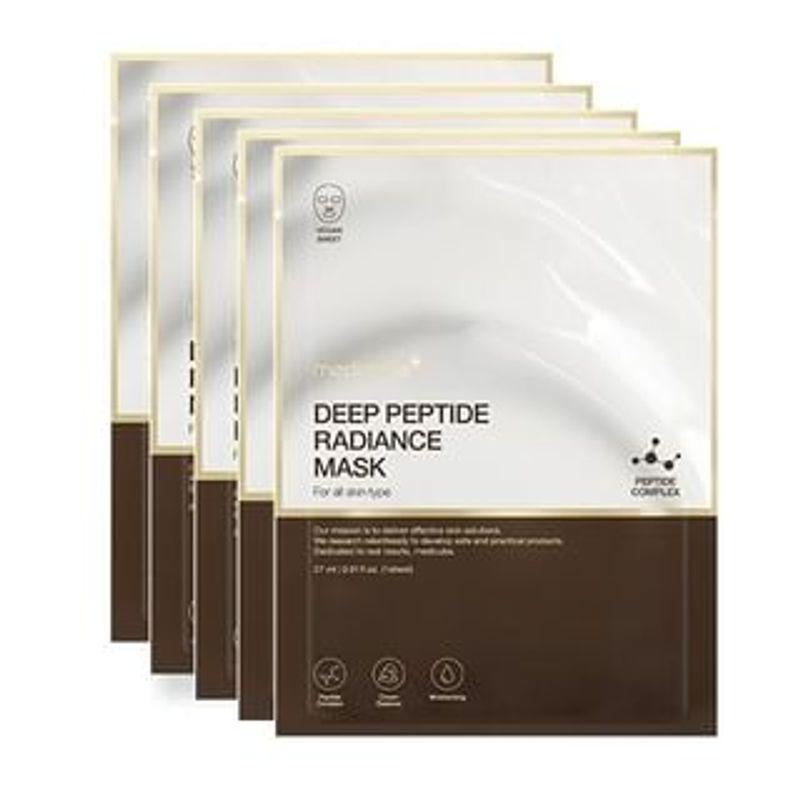medicube - Deep Peptide Radiance Mask Bundle Set 27ml x 5 Sheets