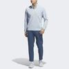 adidas Ultimate365 Tour Wind.Rdy Half-Zip Pullover Einfarbig Langarmjacke Herrenjacke Hellblau IJ9831