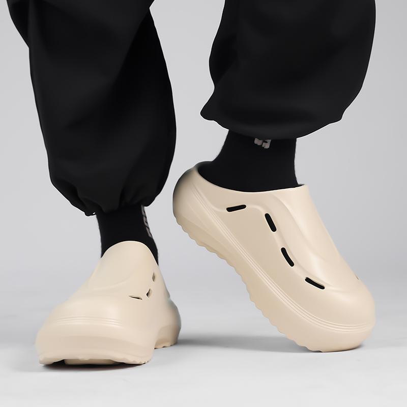 Sandali da uomo estivi Pantofole da spiaggia Pantofole da esterno alla moda Scarpe casual da spiaggia per sport acquatici Infradito cave traspiranti Sneaker da uomo economica Aqua