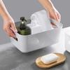 Three Desktop Storage Boxes Sundries Toys Cosmetics Organizer Box Storage Basket Snacks Household Kitchen Storage Box