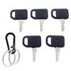 JEENDA 5PCS Ignition Keys AM131841 for John Deere 300 400 GT GX LX Series 130 160 165 Gator 4X2 6X4 Gator Key