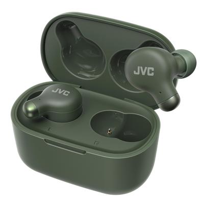 JVC Kenwood HA-Z251T-G Kablosuz Kulaklıklar, Bluetooth Sür.. 5.3, Gürültü Engelleme, Ortam Sesi Yakalama, Mikrofon, 28 Saat Çalma Süresi, Kompakt,