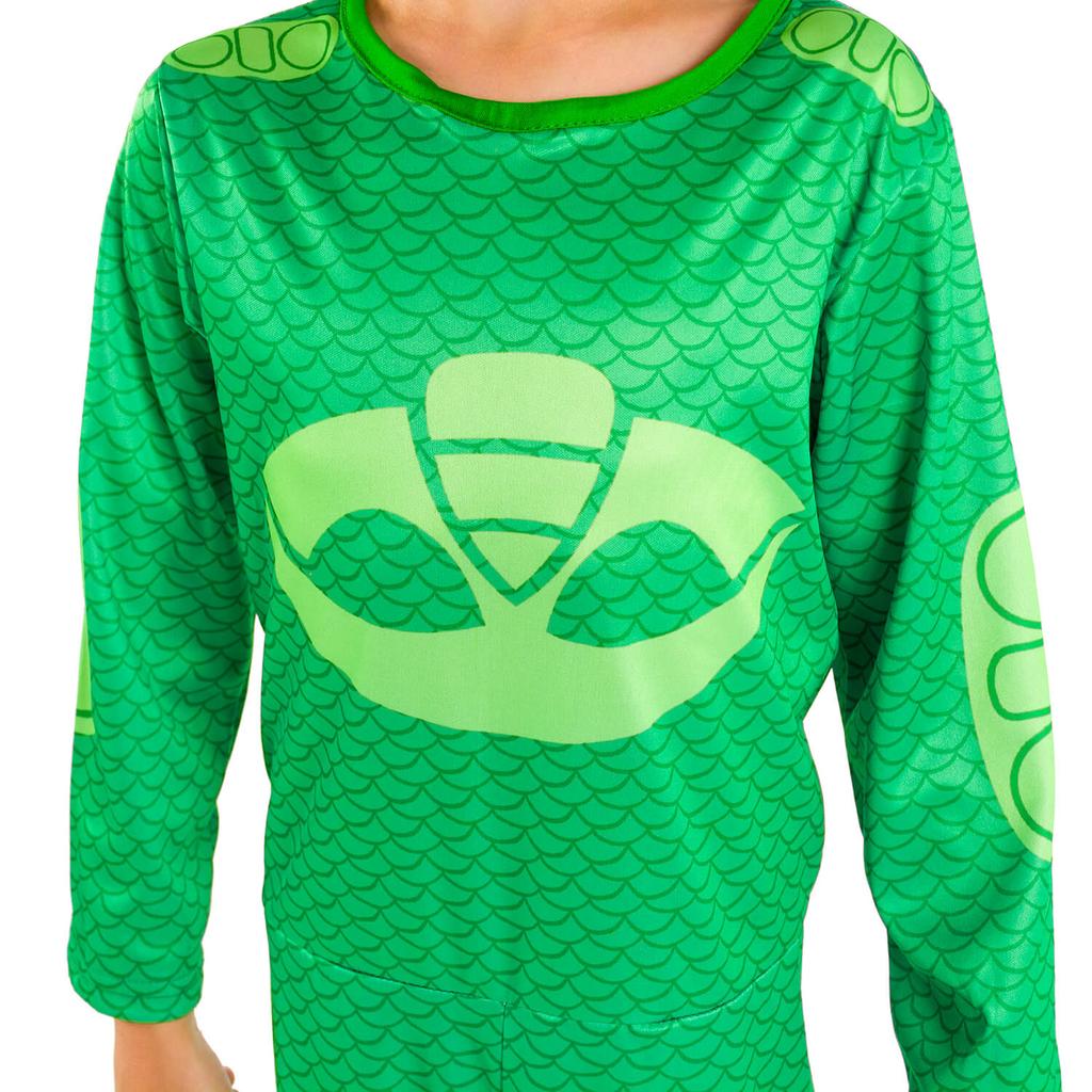 PJ Masks Costume for Carnival, Gekko Disguise, Costume Party 12