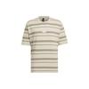 New Adidas Sportswear FL Stripe T Shirt Asia Sizing 'Tan Olive Green IT3928