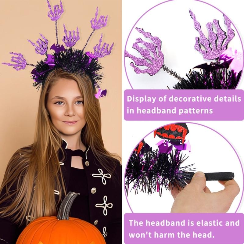 Comfortable Headbands Decorative Festival Hair Hoop Adults Girls Spirit Headdress for Birthday and Holiday Celebrations