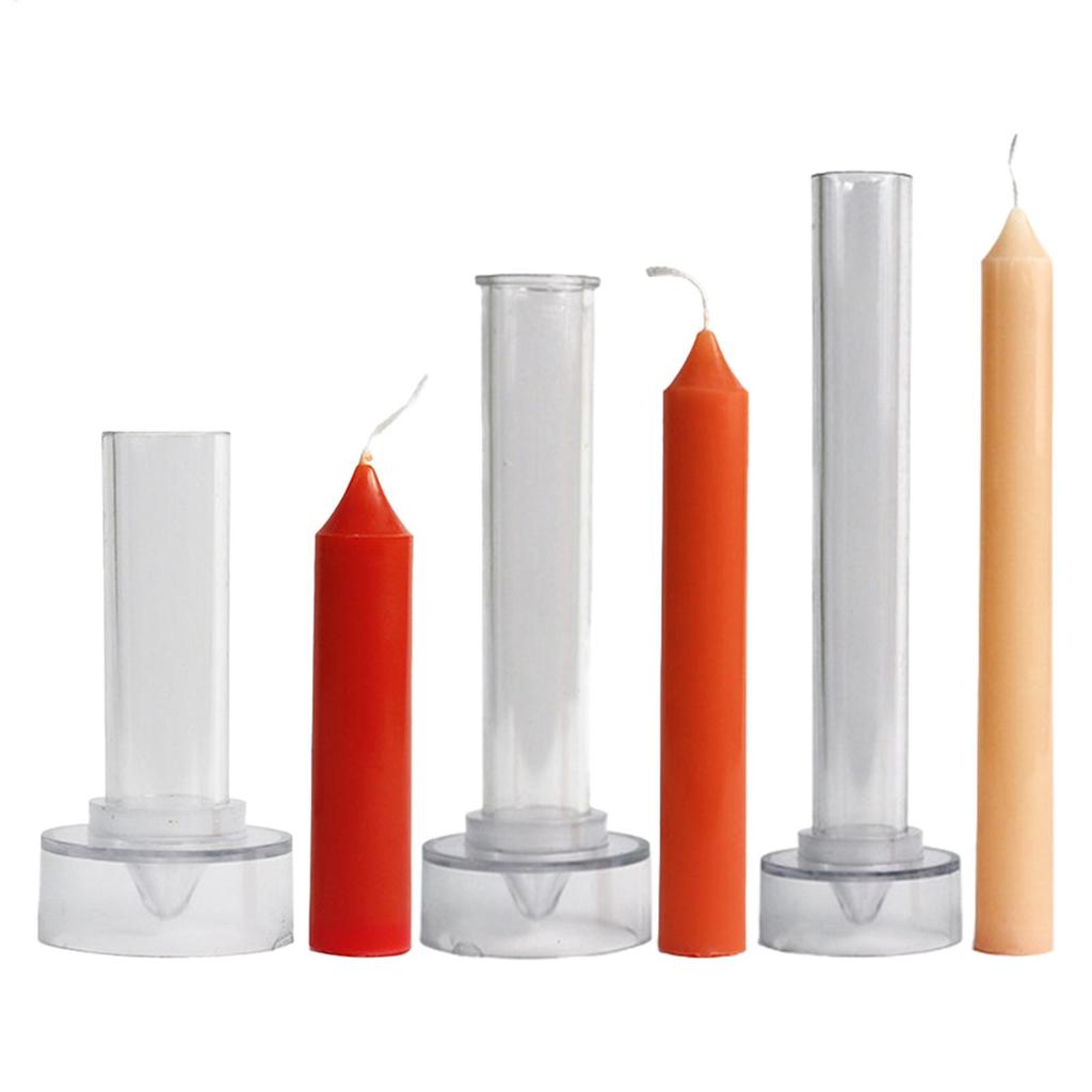 DIY-Spitzkerzen-Herstellungsset mit wiederverwendbaren Formen Kreieren Sie elegante Kerzen für den Weihnachtstisch Romantisches Abendessen Kirchenhochzeit Dekoration
