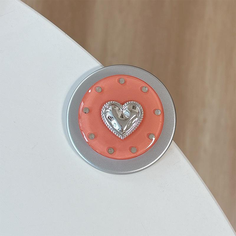 Korean Style Magnetic Phone Holder & Ring Stand for Desktop Drama Viewing