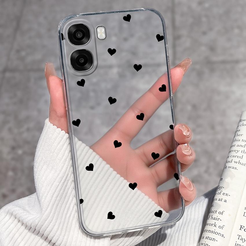 Kompatibilní Pro Oppo A6x A5x A6 Pro A39 K12x Kryt na telefon Roztomilý vzor Malý princ Měkké průhledné silikonové pouzdro s chráničem objektivu Pro Oppo Nárazníkové pouzdro